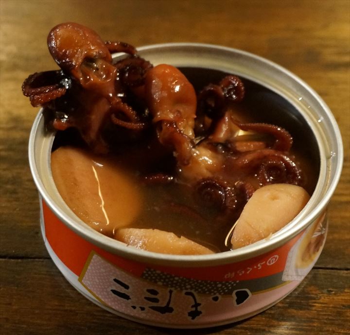 Canned Octopus たこの缶詰