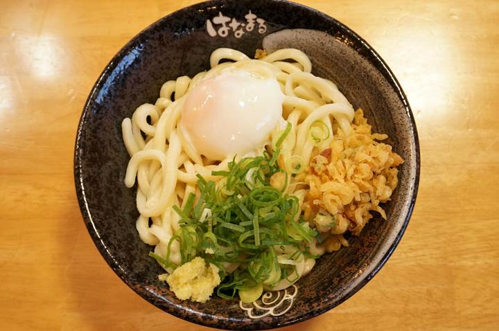 Hanamaru Udon はなまるうどん 温玉ぶっかけ