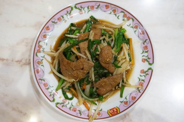 Gyoza OHSHO 餃子の王将 Sauteed Pork Liver and Garlic Chives ニラレバ炒め