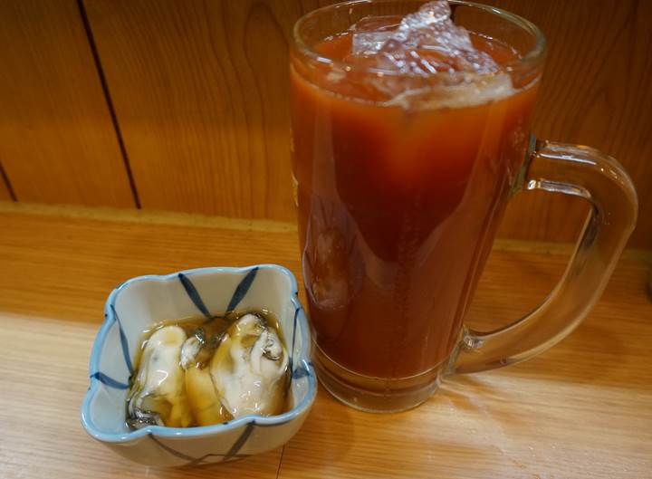 Banpaiya 晩杯屋 Vinegared fresh oyster カキ酢