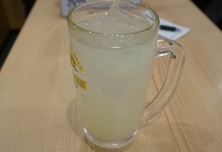 Banpaiya 晩杯屋 Yuzu citron mixed with shochu 生ゆずハイ