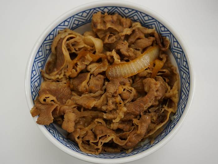 Yoshinoya 吉野家 Beef bowl 牛丼