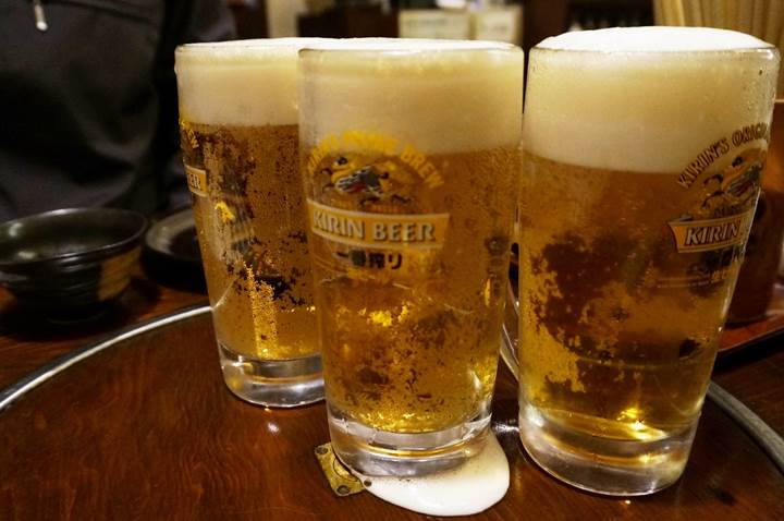 Beer ビール - Kigurajyaya きぐら茶屋 - Izakaya 居酒屋