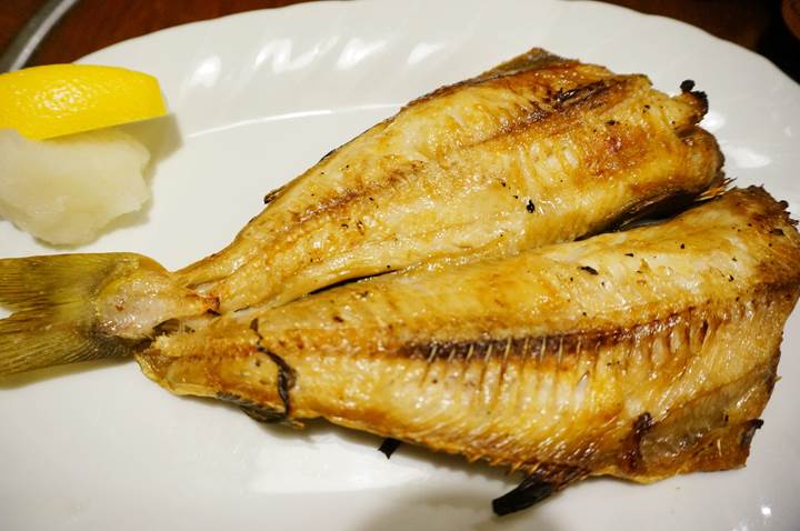 Grilled atka mackerel ホッケ - Kigurajyaya きぐら茶屋 - Izakaya 居酒屋