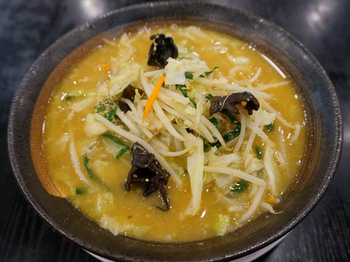 Miso Vegetables Ramen 味噌野菜たんめん Kourakuen 幸楽苑