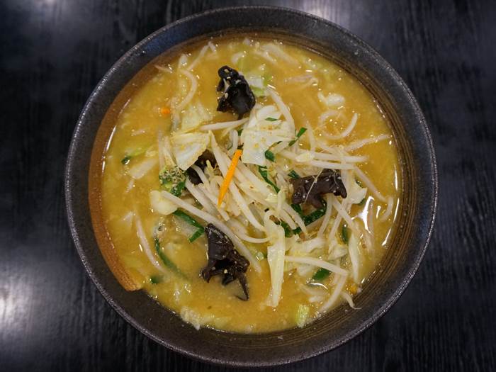 Miso Vegetables Ramen 味噌野菜たんめん Kourakuen 幸楽苑