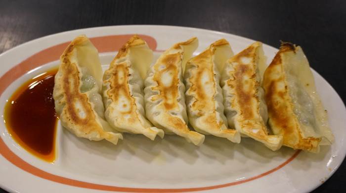 Dumplings 餃子 Kourakuen 幸楽苑