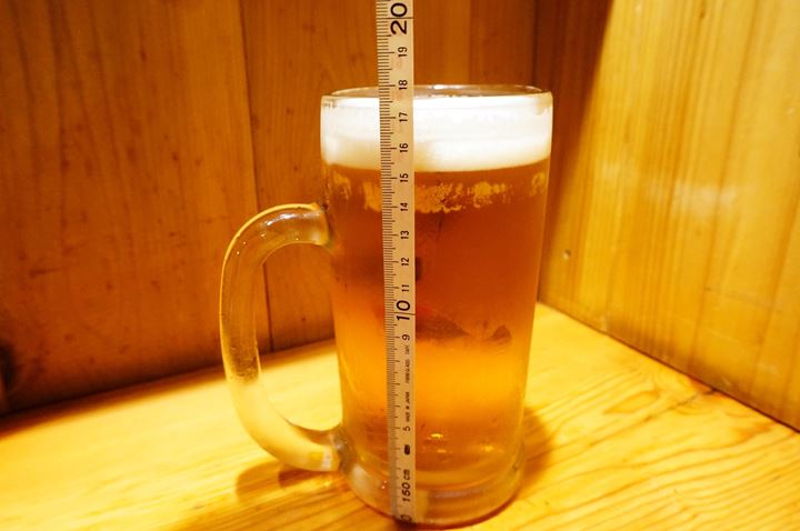 Torikizoku 鳥貴族 メガ金麦 （Beer ビール）