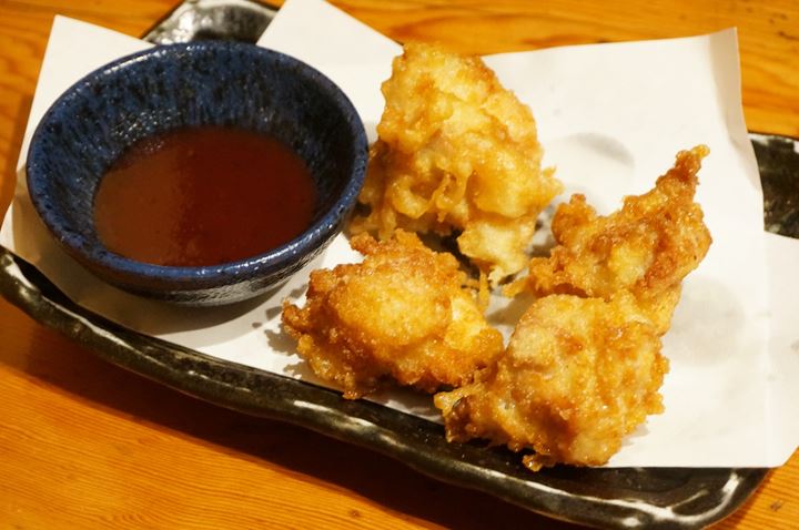 Torikizoku 鳥貴族 Chicken Tempura Served with Plum Sauce とり天 梅肉ソース添え