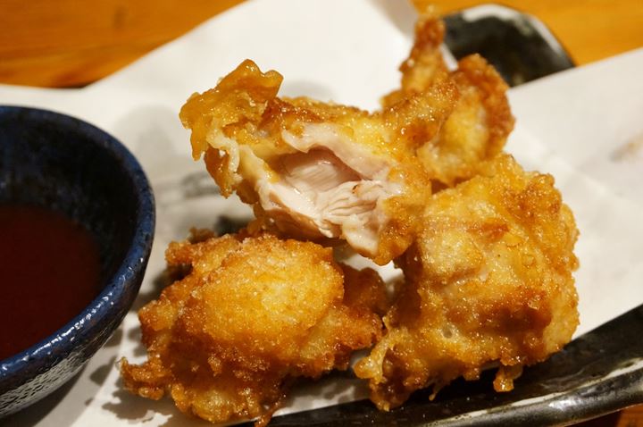 Torikizoku 鳥貴族 Chicken Tempura Served with Plum Sauce とり天 梅肉ソース添え