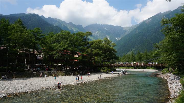 Japan Alps Kamikochi 上高地 in Nagano 長野