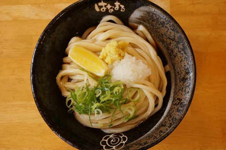 Special Soy Sauce Udon ぶっかけ - Hanamaru Udon はなまるうどん