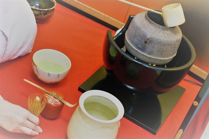 KIMONO SADO MATCHA 着物 茶道 抹茶 - NADESHIKO なでしこ 浅草 ASAKUSA