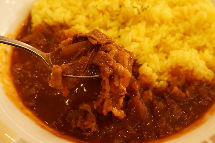 HAYASHI Stew with Turmeric Rice ハヤシ&ターメリックライス - Saizeriya サイゼリヤ