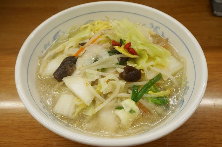 Vegetable Ramen 国産野菜タンメン - Fukushin 福しん