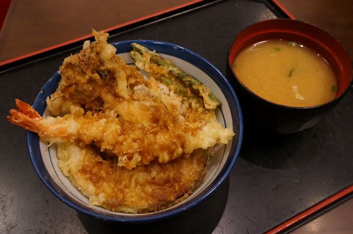 Small Tendon (small rice) 子天丼 - TENDON TENYA 天丼てんや - Tempura 天ぷら