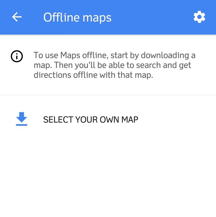 Google Offline Maps