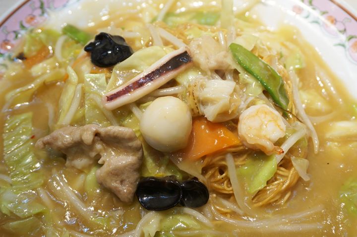 Gyoza OHSHO 餃子の王将 - Deep Fried Noodles 揚げそば (皿うどん)
