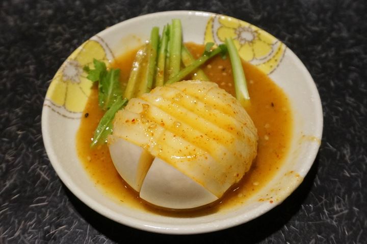 Turnip with Miso かぶ味噌 - YAKITORIDON Komagome Branch 焼鳥どん 駒込店