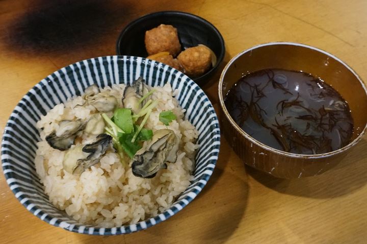 Lunch Menu - Oyster Izakaya Restaurant TOBIUME かき小屋 飛梅 神田西口店 ランチ かき飯セット