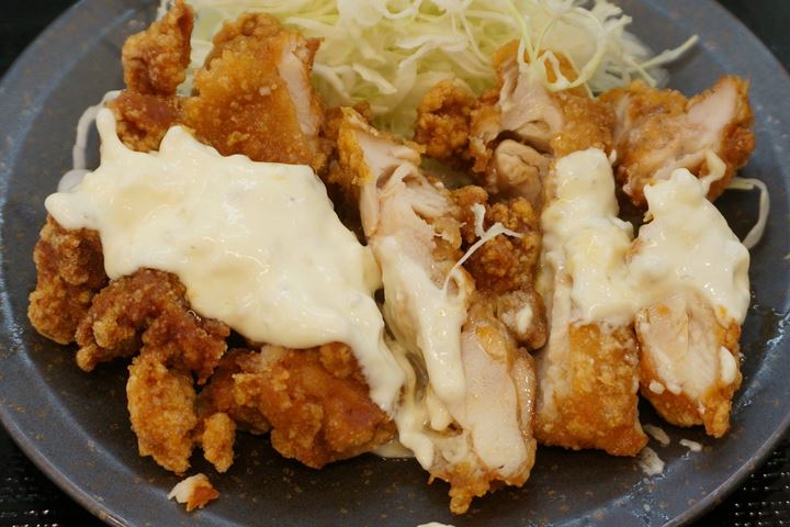 Chicken Namban Set Meal チキン南蛮定食 - 唐揚げ Deep fried chicken KARAYAMA からあげ からやま
