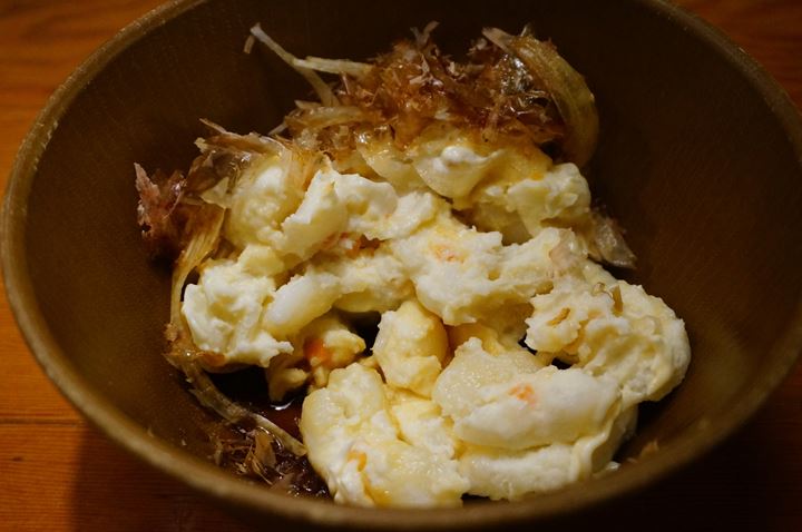 Torikizoku 鳥貴族 Potato Salad with Soy Sauce 北海道産和風ポテトさらだ