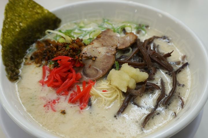 TONKOTSU Pork Bone Ramen 博多天神 豚骨ラーメン HAKATA-TENJIN とんこつ