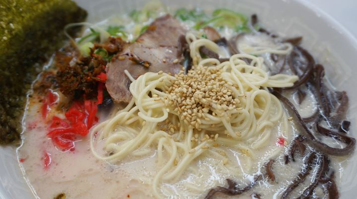 TONKOTSU Pork Bone Ramen 博多天神 豚骨ラーメン HAKATA-TENJIN とんこつ