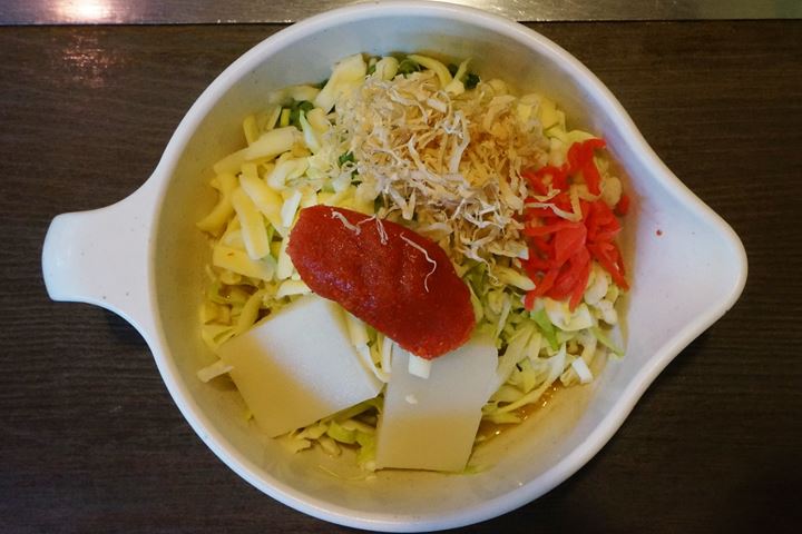 Reasonable Lunch Mochi and Spicy Cod Roe with Cheese Monjayaki 超お得ランチメニュー もち明太子チーズもんじゃ焼き - DOHTONBORI OKONOMIYAKI 道とん堀 お好み焼き