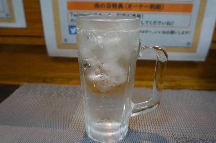 Dry Shochu Soda チューハイ Chu-High せんべろ立ち飲み ドラム缶 西新井店 Standing Bar DRUM-CAN Nishiarai Tokyo
