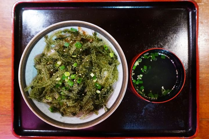 Umibudo Green Caviar Sea Grapes Okinawan Cuisine MIYARABI 沖縄宮廷 琉球料理 みやらび 海ぶどう丼