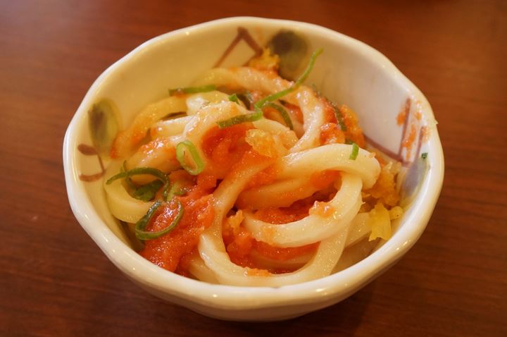 Spicy Cod Roe 明太子 - MARUGAME SEIMEN 丸亀製麺 Udon うどん