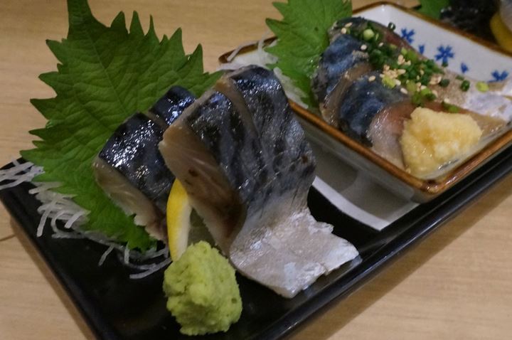 青森料理居酒屋 ごっつり 南千住 銀鯖三種盛り合わせ 3 Kinds of Mackerel Sashimi Platter at Aomori Izakaya GOTTSURI Minami-Senju