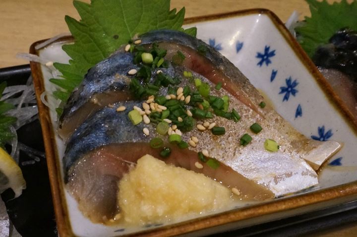青森料理居酒屋 ごっつり 南千住 銀鯖三種盛り合わせ 3 Kinds of Mackerel Sashimi Platter at Aomori Izakaya GOTTSURI Minami-Senju