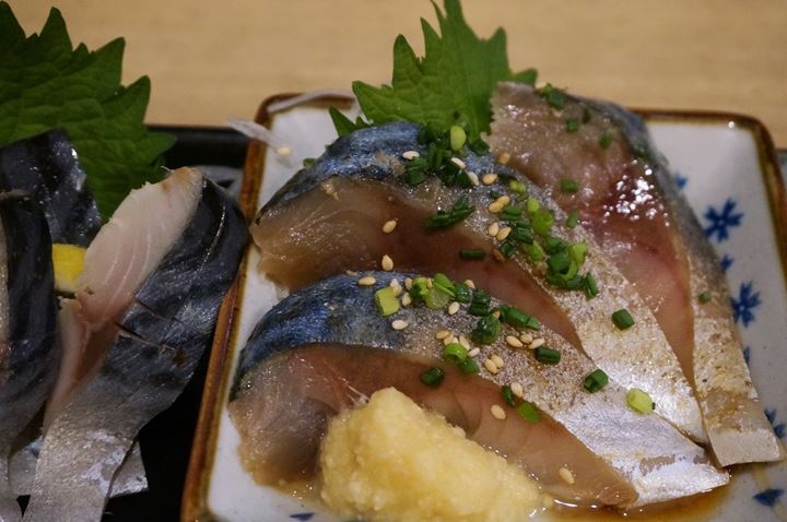 青森料理居酒屋 ごっつり 南千住 銀鯖三種盛り合わせ 3 Kinds of Mackerel Sashimi Platter at Aomori Izakaya GOTTSURI Minami-Senju