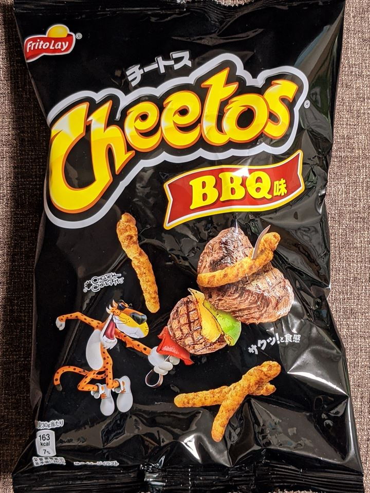 フリトレー チートスBBQ味 - Frito-Lay Japanese BBQ Cheetos