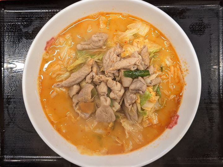 HIDAKAYA Organ Meat and Vegetable Ramen (Large) 日高屋 モツ野菜ラーメン 麺大盛