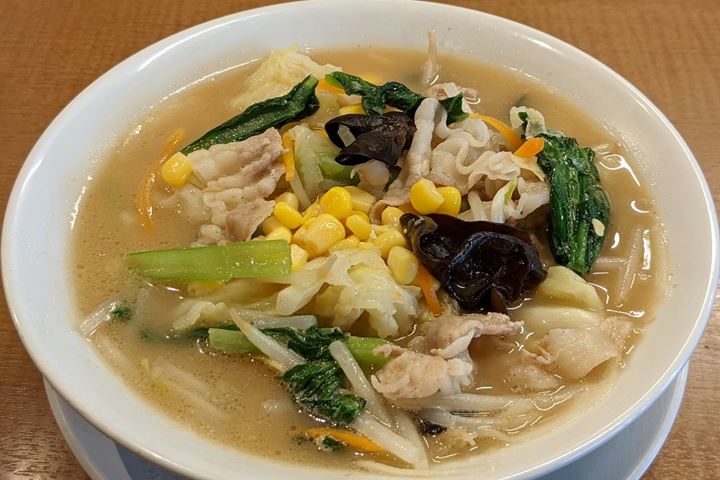 Champon Noodles (Vegetable Ramen) 青菜野菜ちゃんぽん - MARUGEN RAMEN 丸源ラーメン