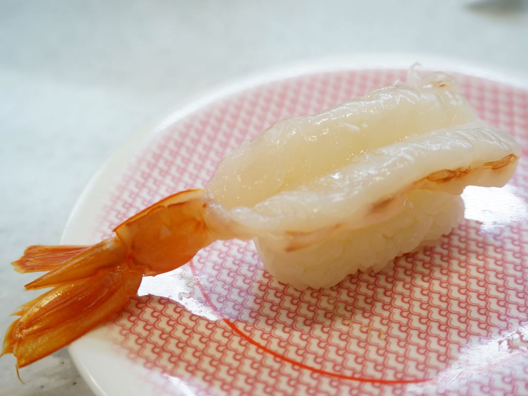 Prawn 赤えび KAPPASUSHI (KAPPAZUSHI) かっぱ寿司