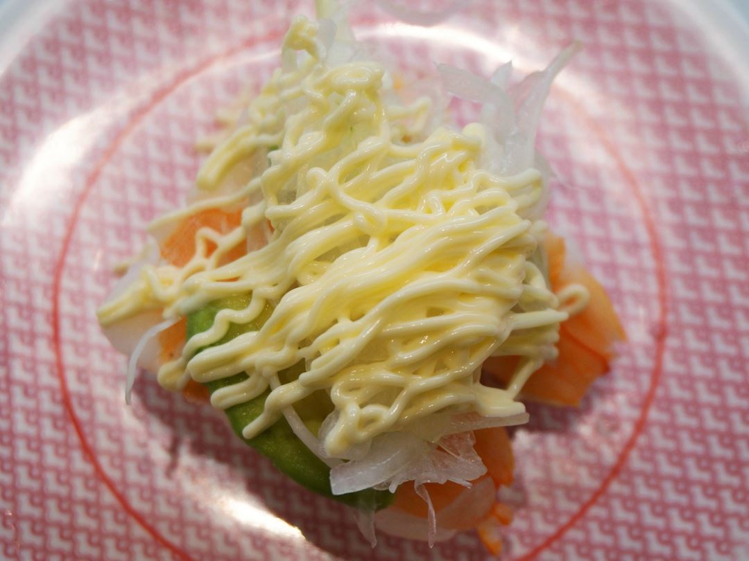 Avocado Shrimp アボカドえび KAPPASUSHI (KAPPAZUSHI) かっぱ寿司