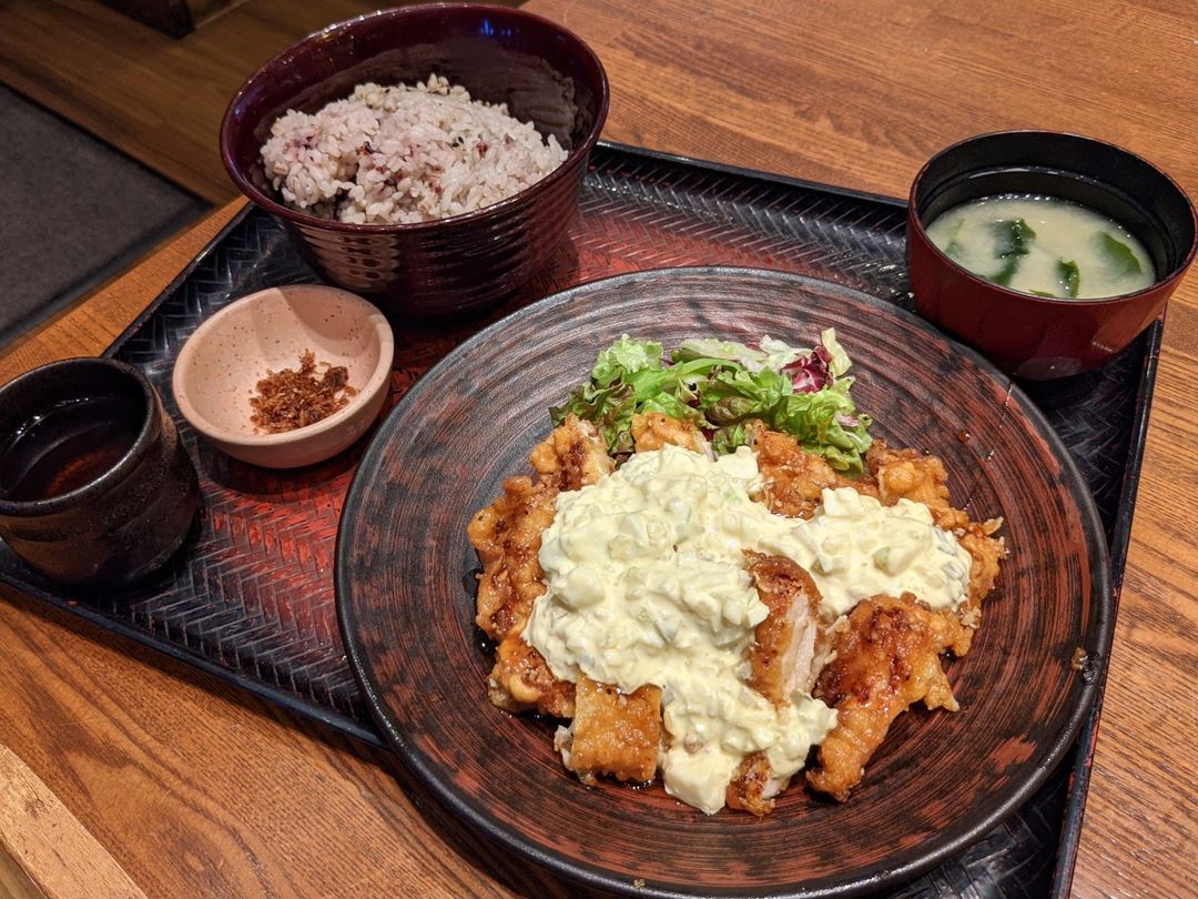 Chicken Namban Set Meal 大戸屋風チキン南蛮定食 Ootoya 大戸屋