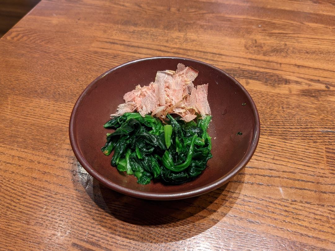 Spinach ほうれん草のおひたし Ootoya 大戸屋