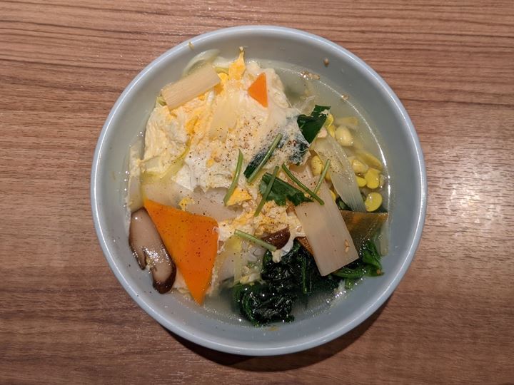 玉子と野菜のクッパ Egg and Vegetable Gukbap 焼肉 安楽亭 Yakiniku ANRAKUTEI
