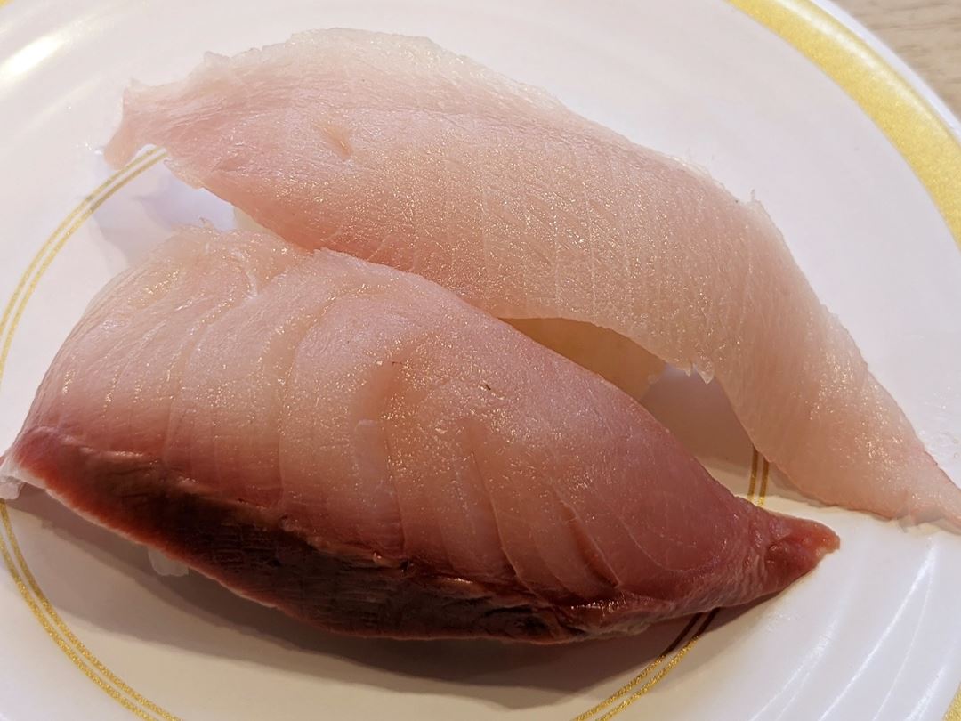 Giant Fresh Cold Season Yellowtail でっか寒ぶり KAPPASUSHI (KAPPAZUSHI) かっぱ寿司