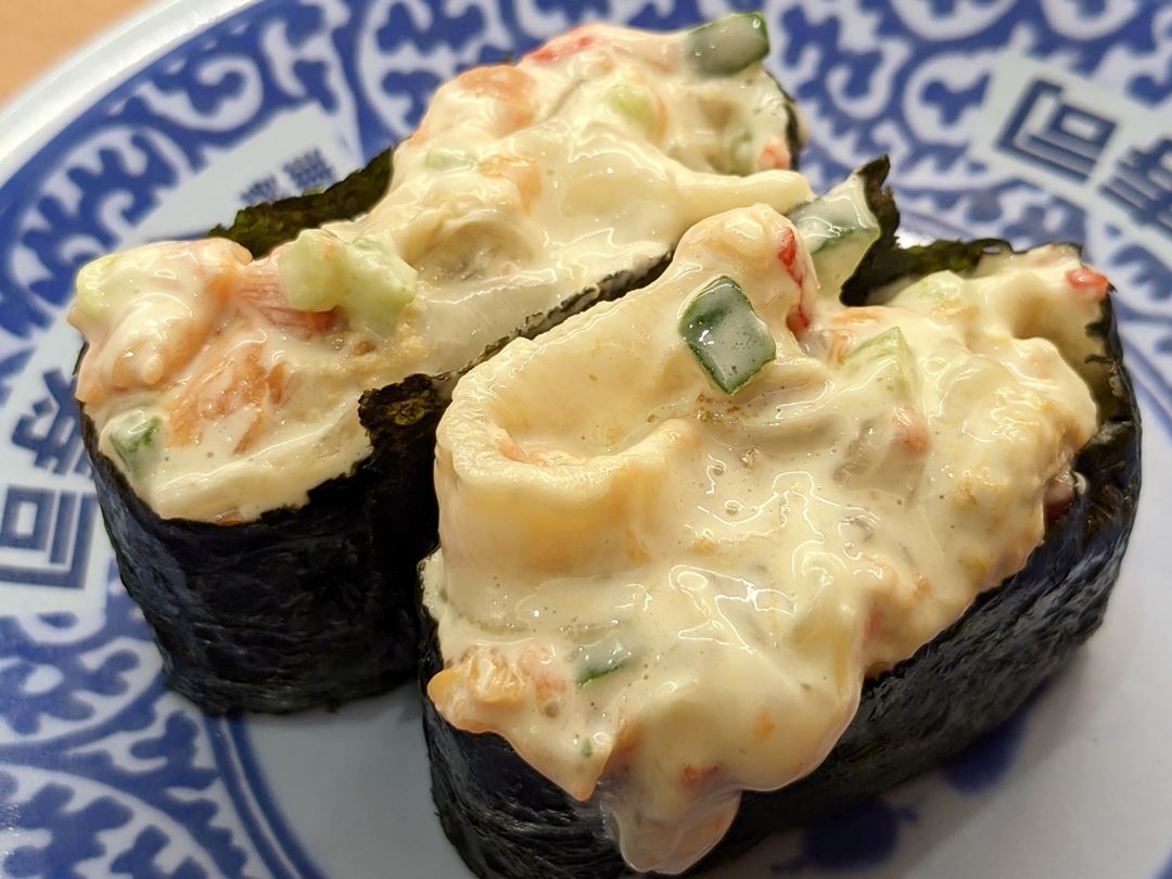 Seafood Salad シーフードサラダ Conveyor Belt Sushi Restaurant (Sushi Go Round) KURASUSHI くら寿司