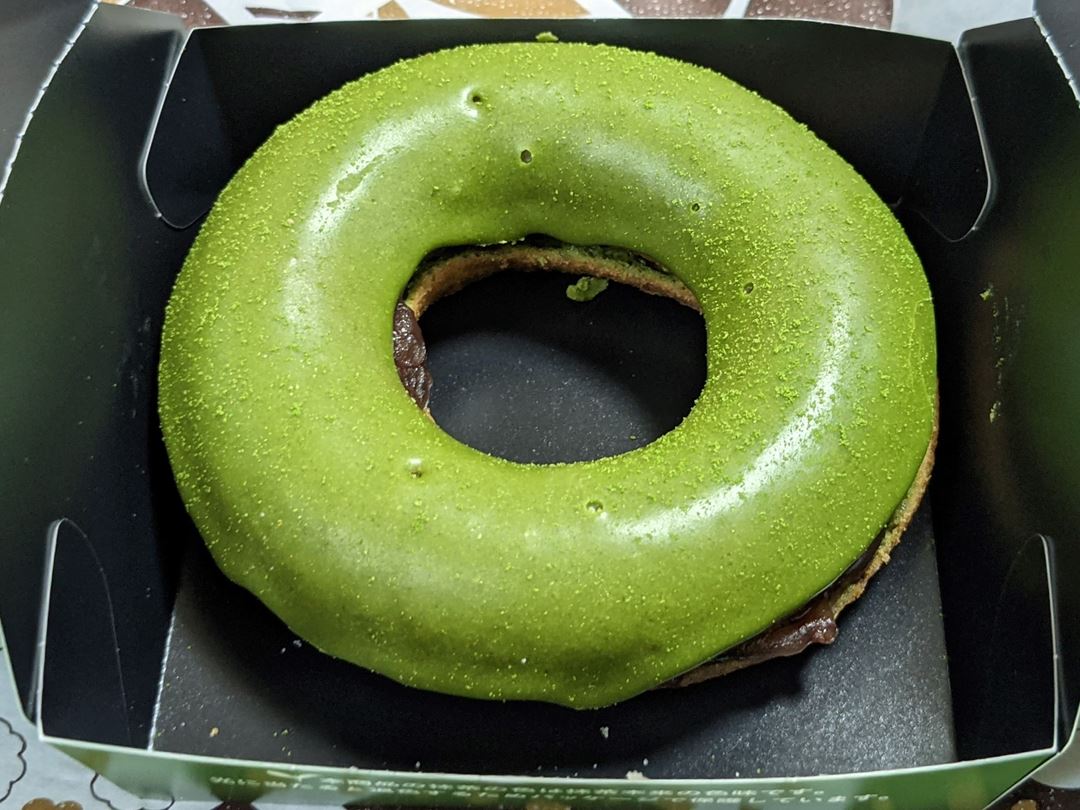 Mister Donut ミスタードーナツ ふわもち宇治抹茶 あずきもち Matcha