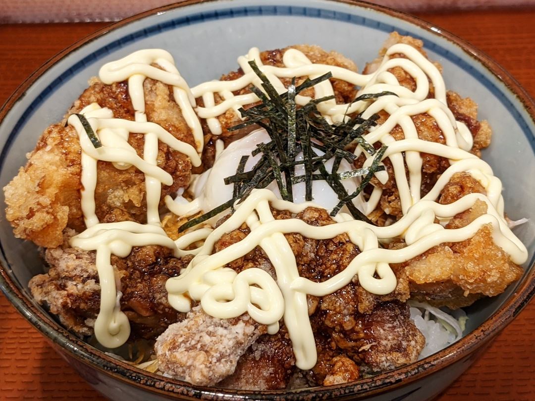 Karaage Deep Fried Chicken Bowl から揚げの天才 から揚げ丼