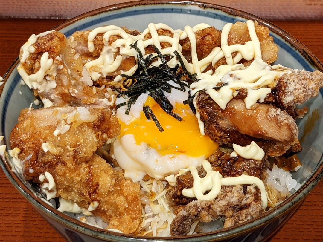 Karaage Deep Fried Chicken Bowl から揚げの天才 から揚げ丼