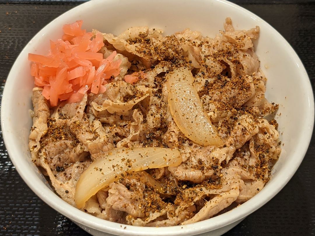 Premium Gyumeshi (Beef on Rice) プレミアム牛めし （牛丼）- Matsuya 松屋