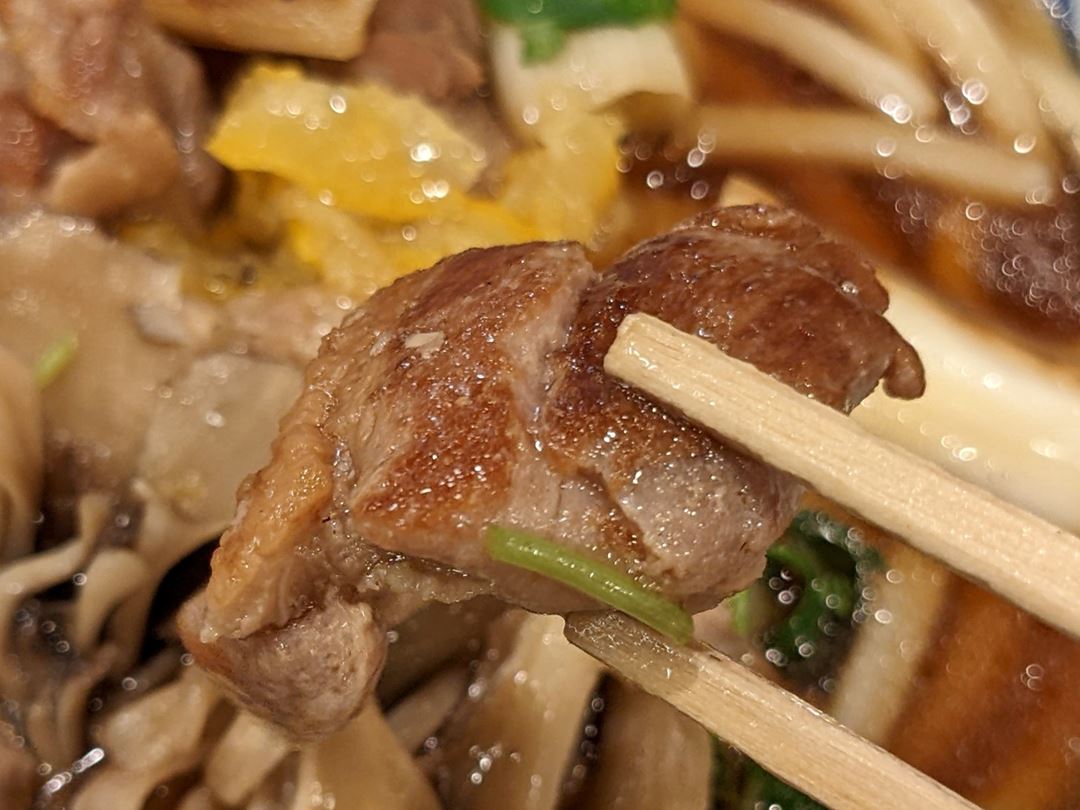 MARUGAME SEIMEN 丸亀製麺 Duck Thigh and Welsh Onion Udon 鴨ねぎうどん